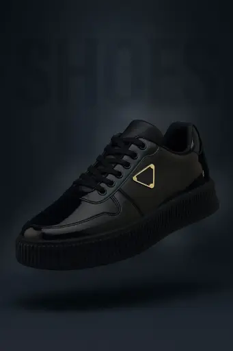BLACK SHOES FOR MENS